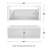 Grayley 66'' x 30'' Soaking Acrylic Bathtub-99459485-99459486