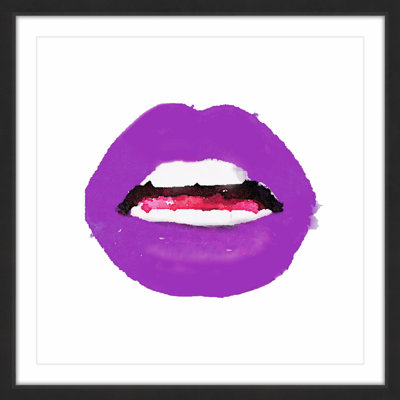 " Lips Colors Purple " by Amanda Greenwood