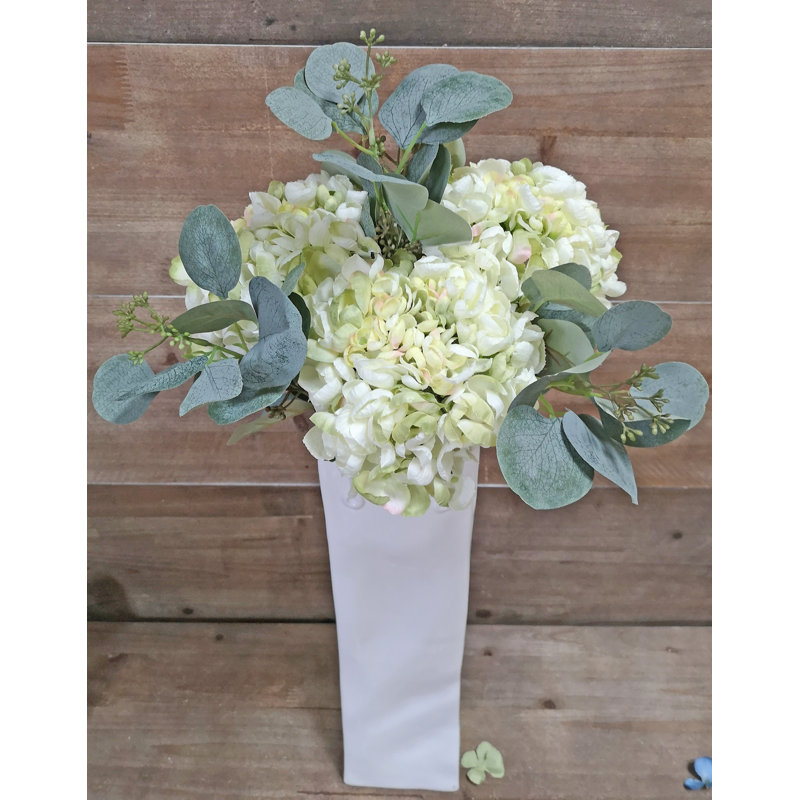 Silk Mixed Arrangement, White