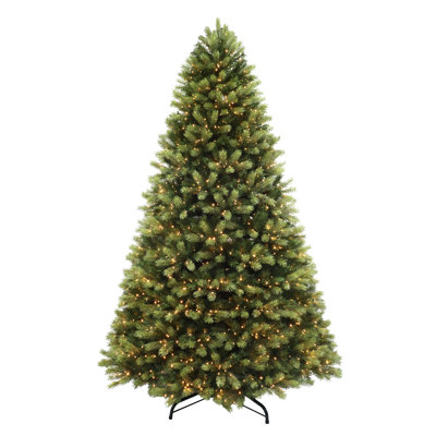 Arbre de Noël artificiel pin 9 pi avec lumières 3440