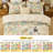 Kingrest Luxury 100% Cotton Twin Duvet Cover Set Solid Color Art Decor, Soft & Breathable 3 Pieces Twin Bedding Sets, Pattern Twin Comfy Duvet Cover Set with Zipper Closure-121974527-117287714