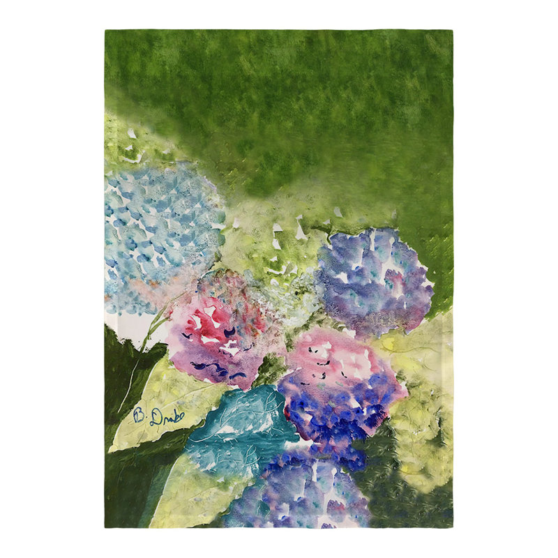 Drapeau de jardin en mélange de polyester 13 x 18 po