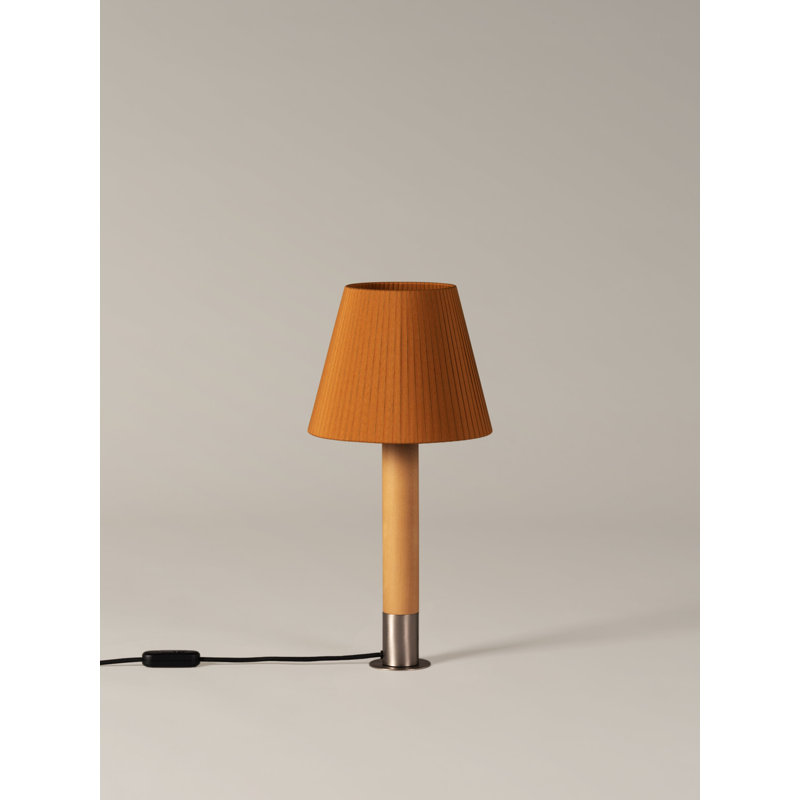 Basica M1 Table , Nickel, Mustard