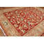 Tapis rouge en laine 9 pi x 12 pi oriental à la main one-of-a-kind Malupo