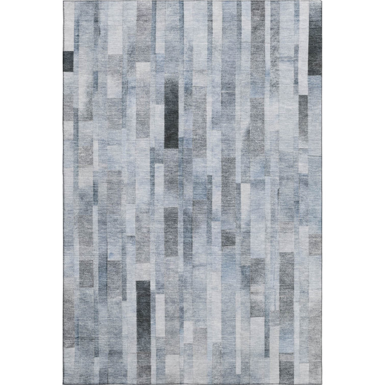 Premium Machine Washable Marasco AMF1630 Stripes Rug