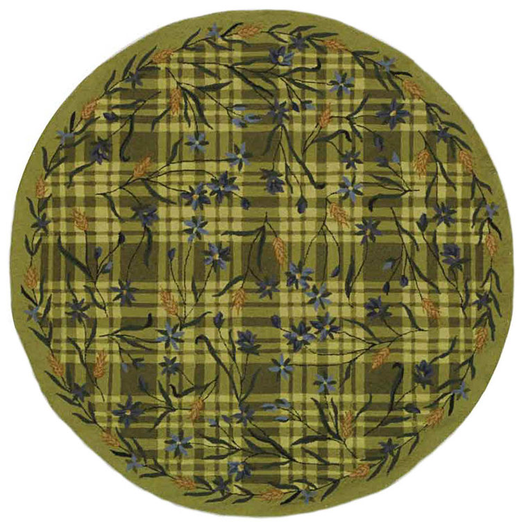 Hand Hooked Wool Pile Rug