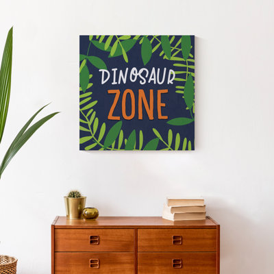 «Dinosaur Zone», reproduction sur toile