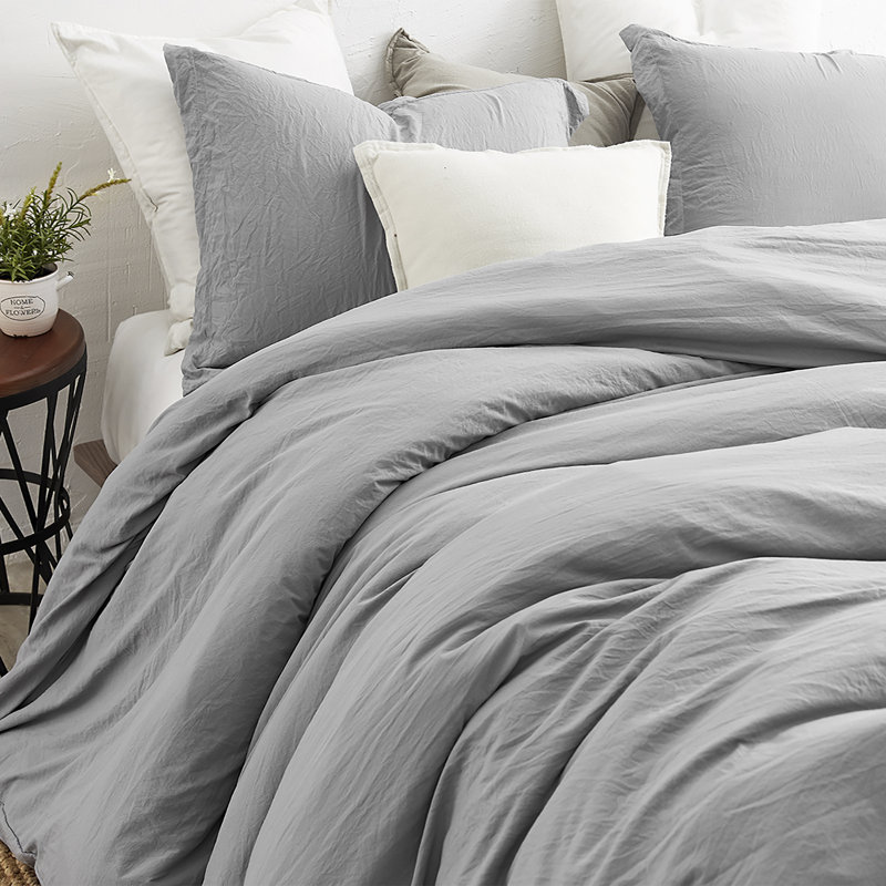 Ensemble d'édredon en duvet synthétique Ultra Cozy, Édredon très grand + 2 taies décoratives, Alliage