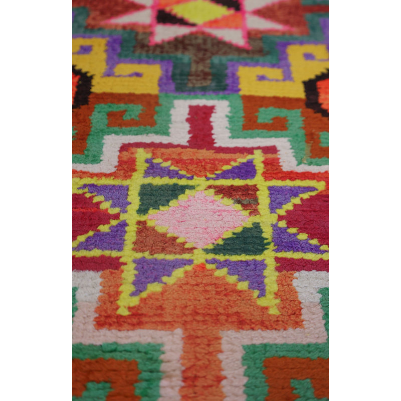 Vintage Turkish Village Rugs One-of-a-Kind Runner 2'8" X 11'9" Area Rug
