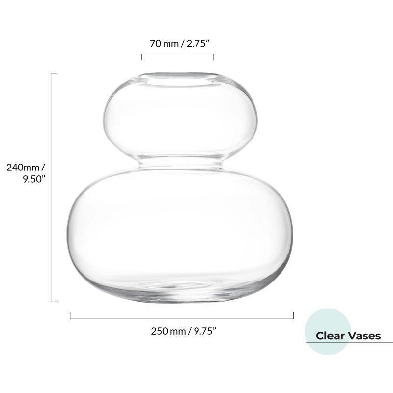 Eclipse - Vase - Clear