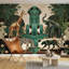 Papier peint Art déco géométrique à motifs d'animaux de safari-1365489208-1365489210