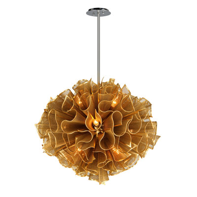 Pulse 12-Light Unique / Statement Globe Chandelier