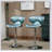 Masaccio Upholstery Airlift Adjustable Swivel Barstool with Chrome Base, Set of 2-458818466