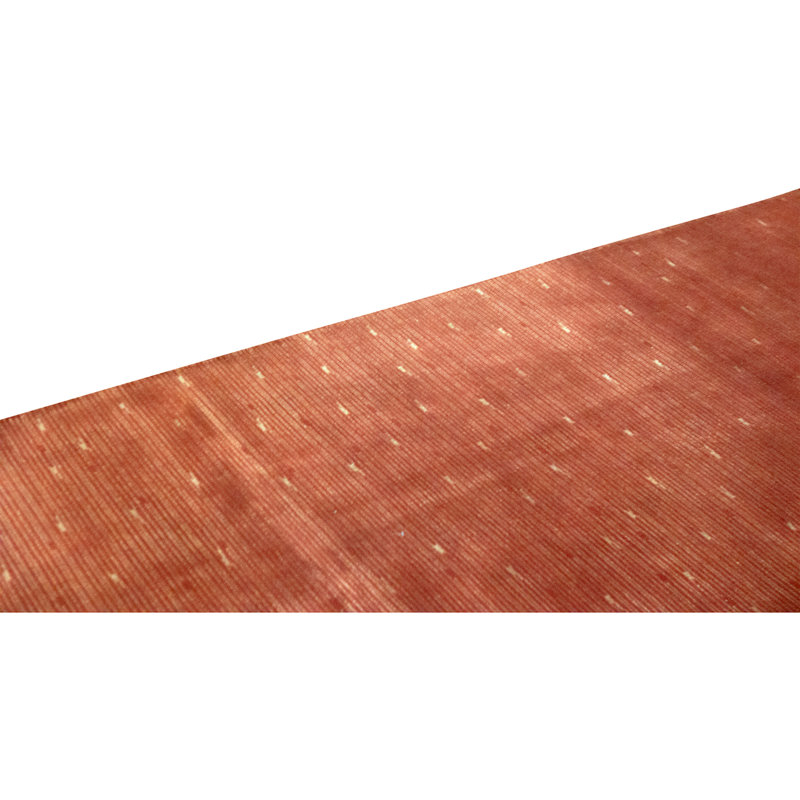 Hand Knotted Area Rug in Sienna And Gold