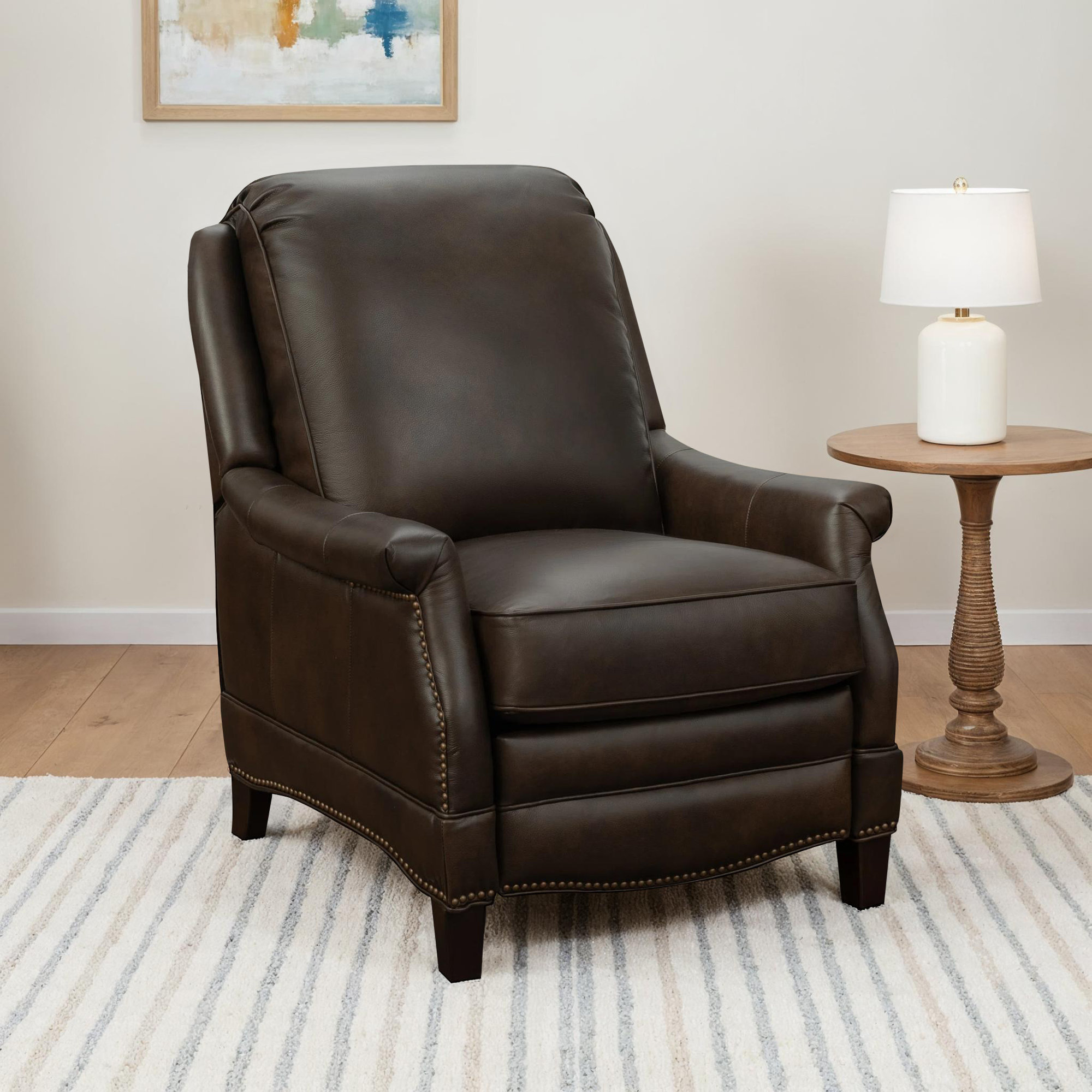 Dunlevy Recliner, Brown