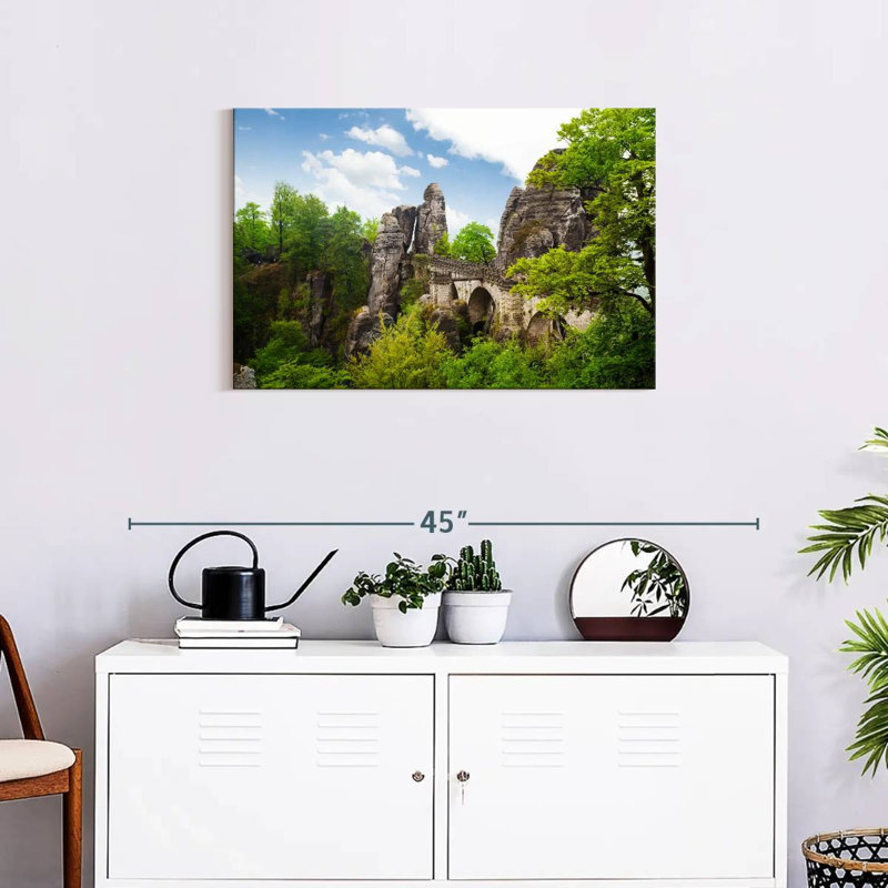 Lilie German Bastei Bridge, 20" H x 30" W