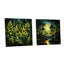 Asian Art Bamboo Whisper IV - Art asiatique, ensemble d'acrylique sur verre, ensemble de 2-103921847