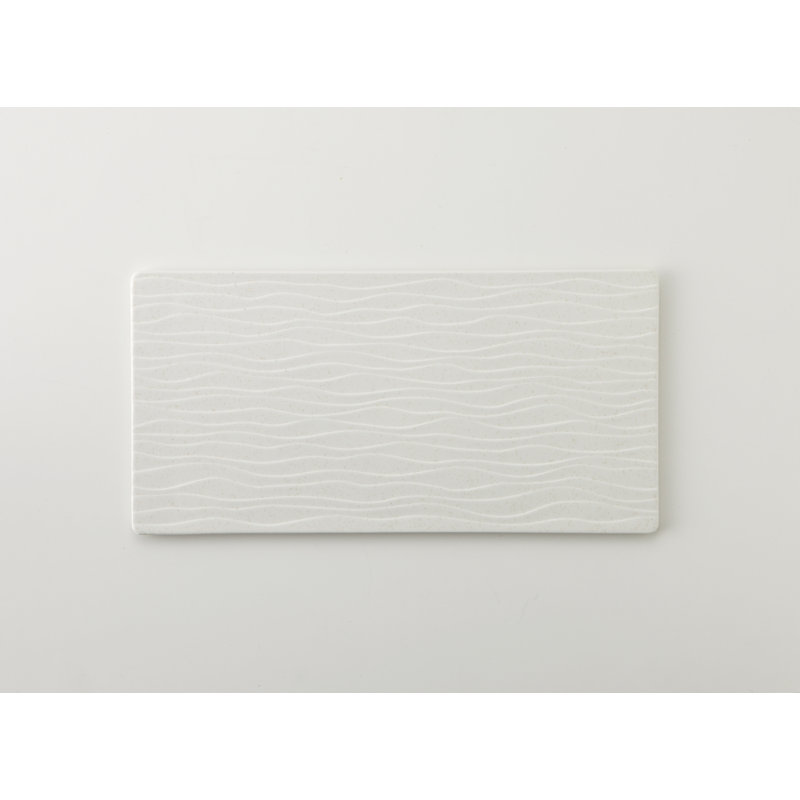 Ensemble de 3 assiettes de service 11,5 "x 5,5" Red Vanilla White River
