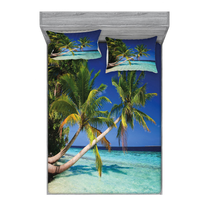 Microfiber Sheet Set, Full/Double Sheet Set+Fitted Sheet + 2 Pillowcases