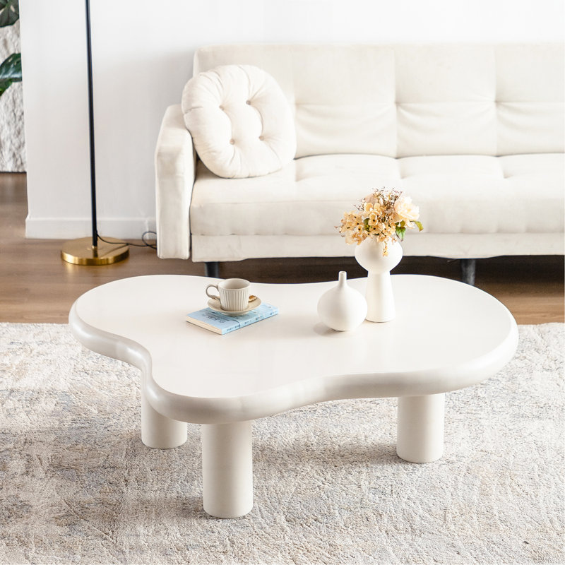 Table basse Cloud, Blanc