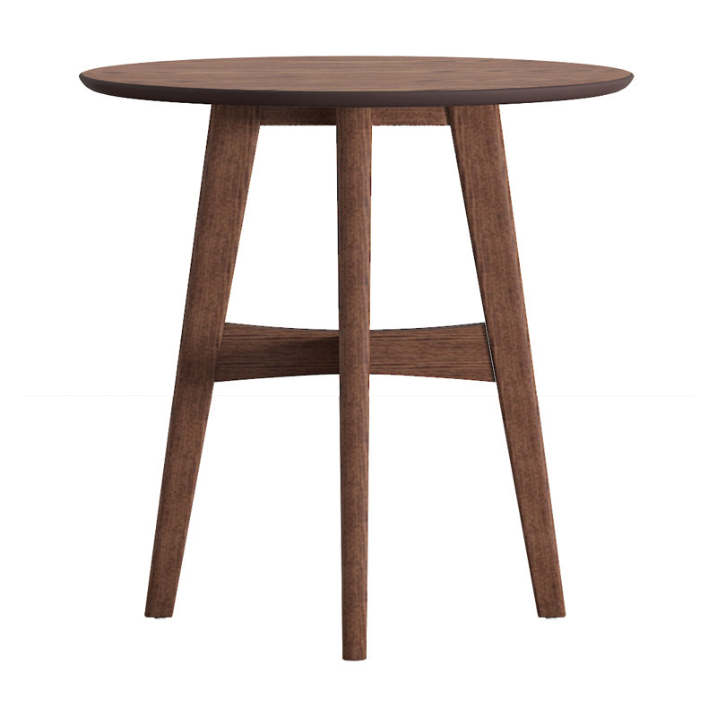 Gambino End Table, Dark Walnut