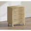 Commodes modernes, commode en bois naturel, rangement contemporain pour la chambre à coucher