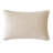 Hez Lumbar Throw Pillow, Plush Ivory Textured Fabric, 16X24 Rectangular