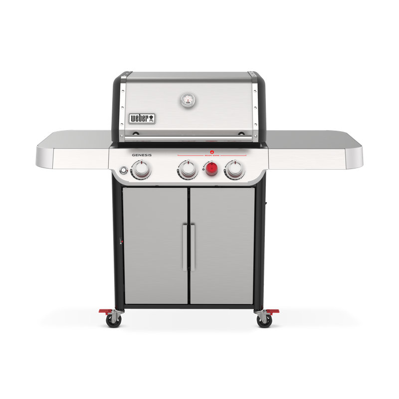 Weber Genesis E-325 Gas Grill	, Liquid Propane, Stainless Steel