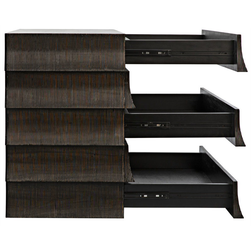 Ava 5 - Drawer Solid Wood Dresser