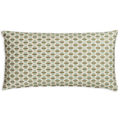 Hansah Geometric Reversible Throw Pillow