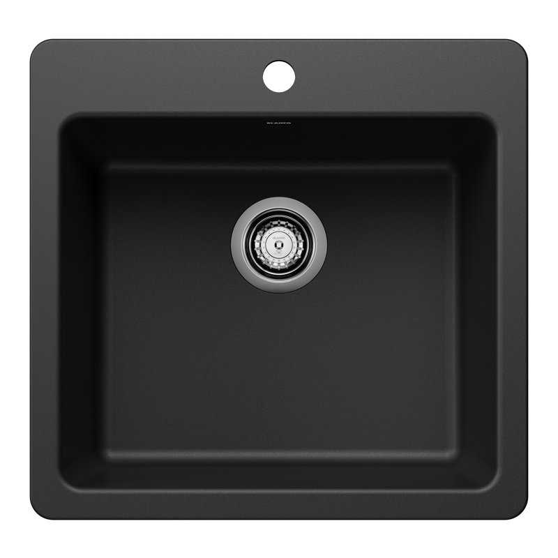 BLANCO Liven 21 1,0 noir charbon, Noir charbon