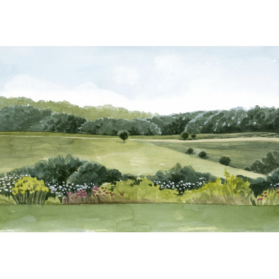 Idyllic Sunday I by Grace Popp - Wrapped Canvas Print