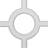 Inner Circle Intersection for 5" Traditional Coffered Ceiling System