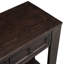 Console de hall d'entrée: et côté de rangement élégant avec tiroirs en bois massif-1961001450