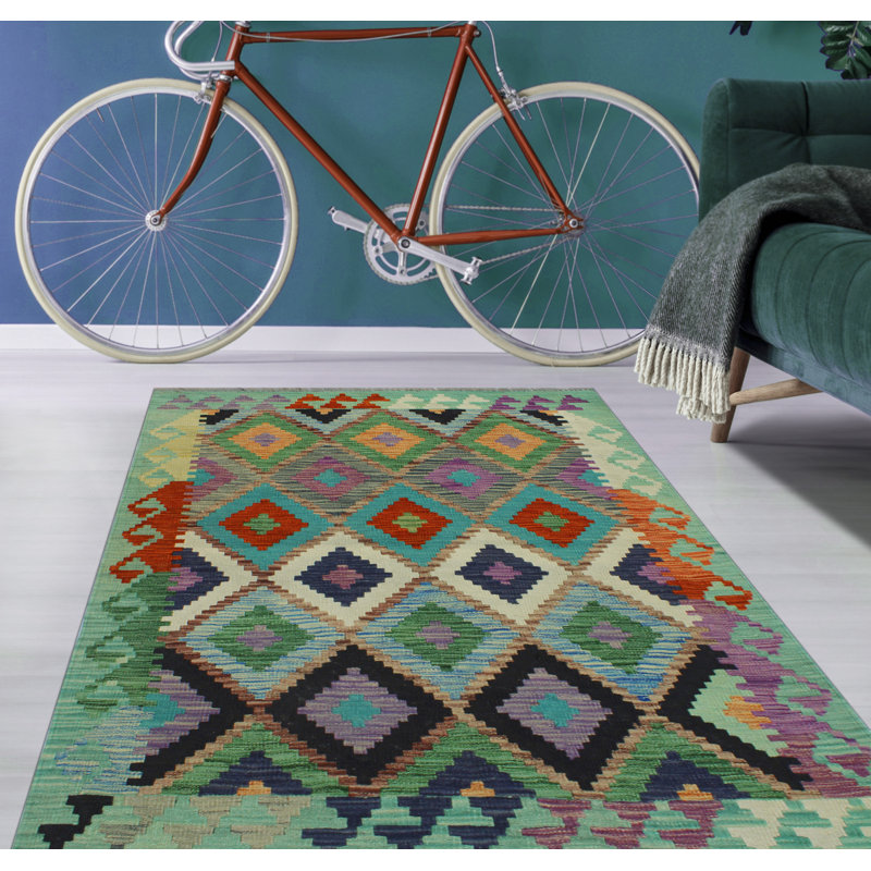 Flatweave Marlyn Lt. Green Rug
