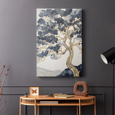 Paysages série CCV III - Toile tendue avec châssis de qualité supérieure - Prêt à être accroché