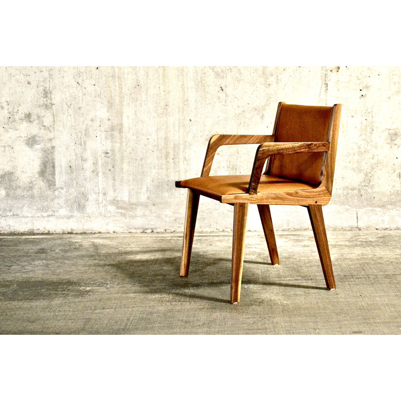 Rasucci Leather Arm Chair