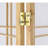 5 Panels Room Divider Privacy Screen Lattice Design-1707099690