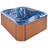 Allionna Square Hot Tub With LED Blue-515215000