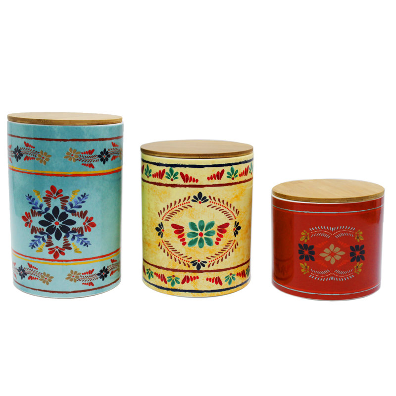 Ensemble de 3 pots Bonita Talavera