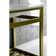 Kingston Brass Quadras 31-Inch Ceramic Console Sink with Steel Base and Shelf