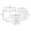 Table polyvalente foncée avec rangement et fauteuil tambour amovible pour de multiples occasions combinées-1728857904