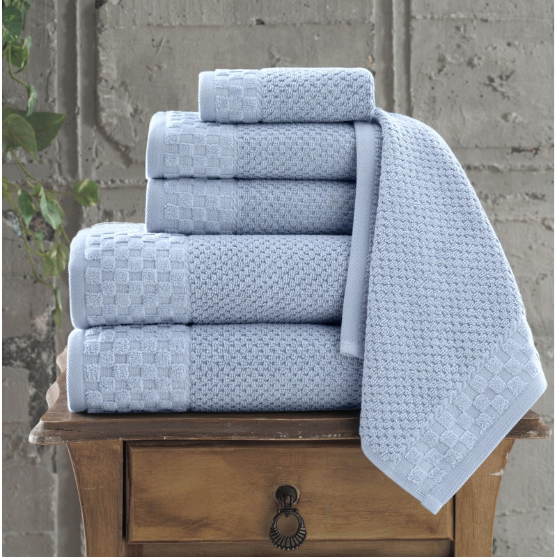 Ensemble de serviettes 6 pièces Deacon Boston, Bleu