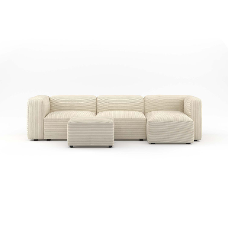 Winnie 4 - Piece Modular Upholstered Chaise L-Sectional