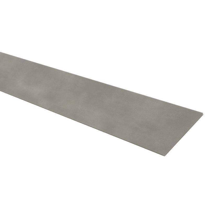 Flexxfloor 9" x 48" x 4mm Vinyl Plank, Dark Gray
