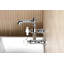 Robinet de salle de bain mural 2 trous Kingston-99099780