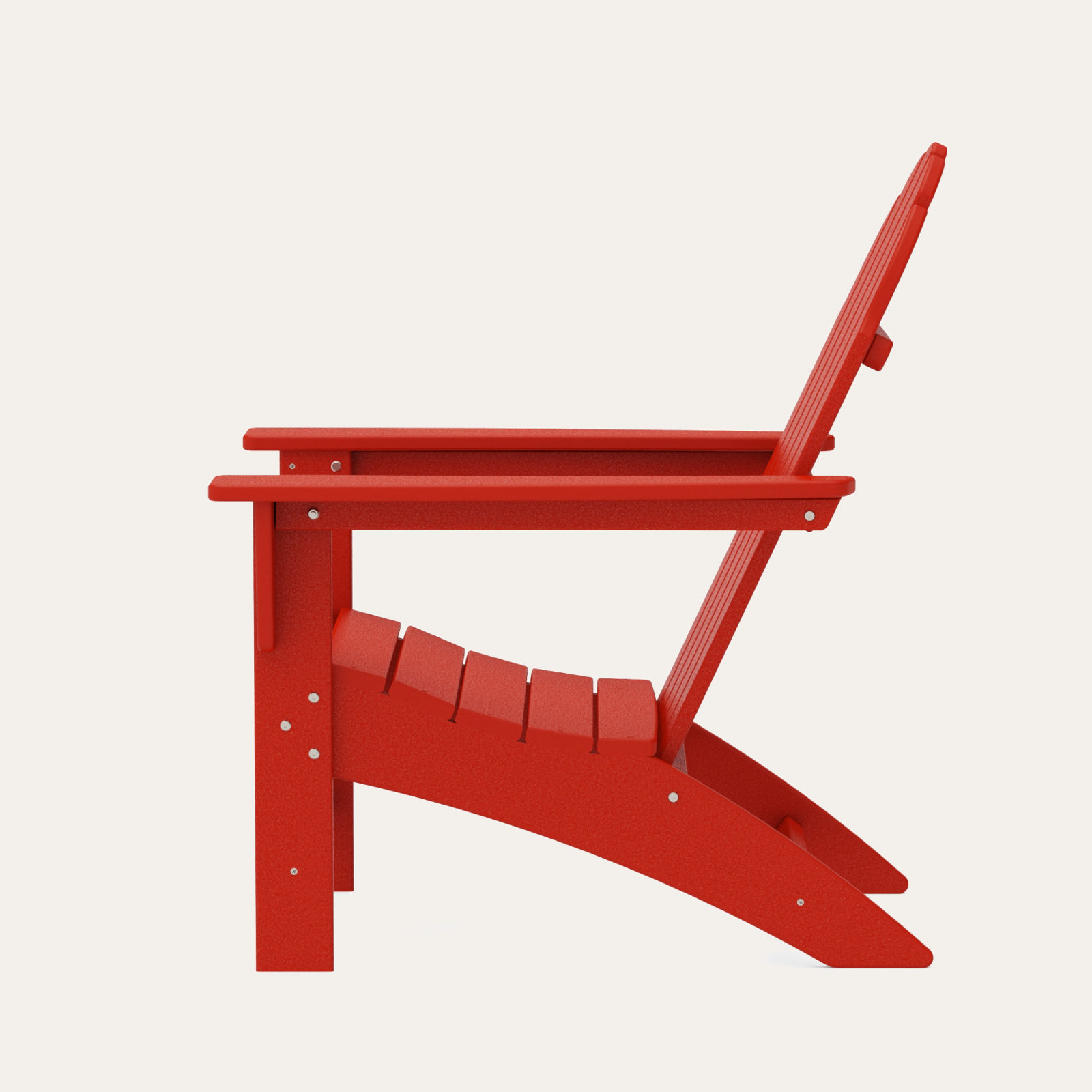 POLYWOOD® Vineyard Adirondack Chair, Sunset Red