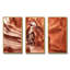 Antelope Canyon High Structures - Ensemble de 3 toiles encadrées-1133954913-1133954941