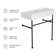 Durable Bathroom Console Sink With Overflow, Versatile For Various Environments