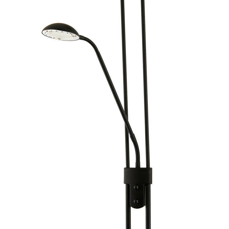 180cm LED Torchiere Floor Lamp, Black
